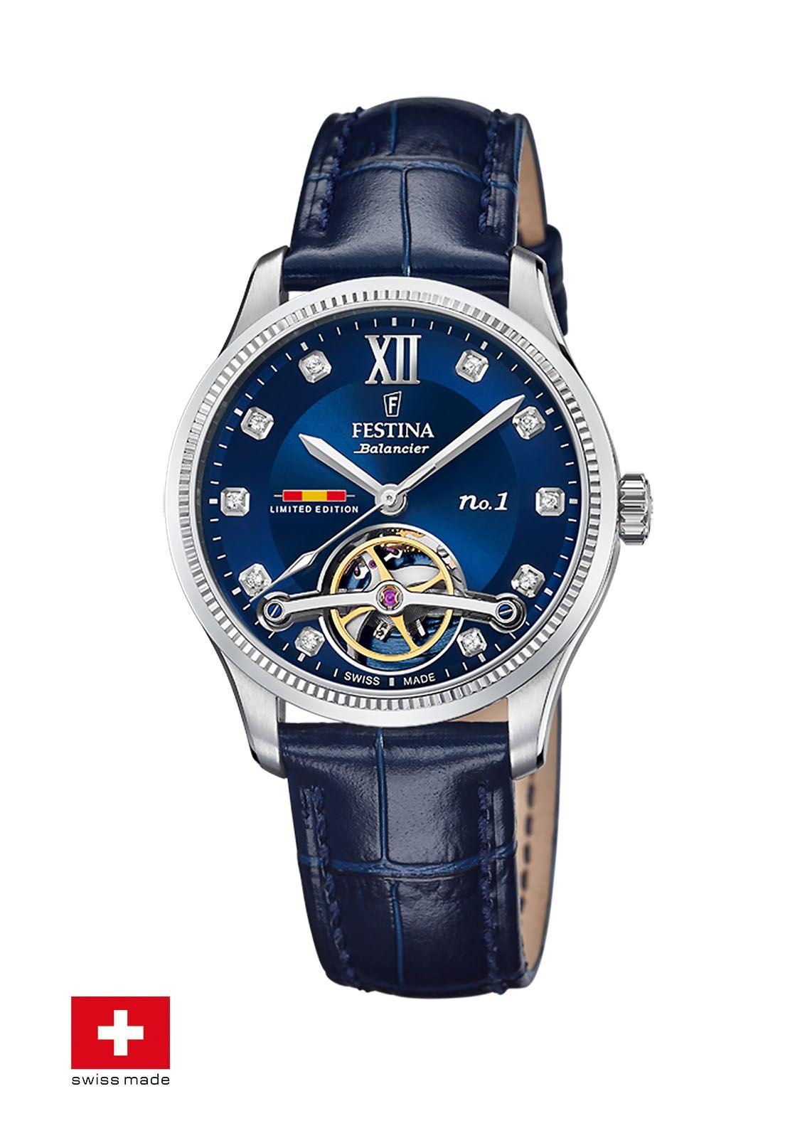 Reloj F0120/2 Festina Swiss Azul Mujer Swiss Made-0