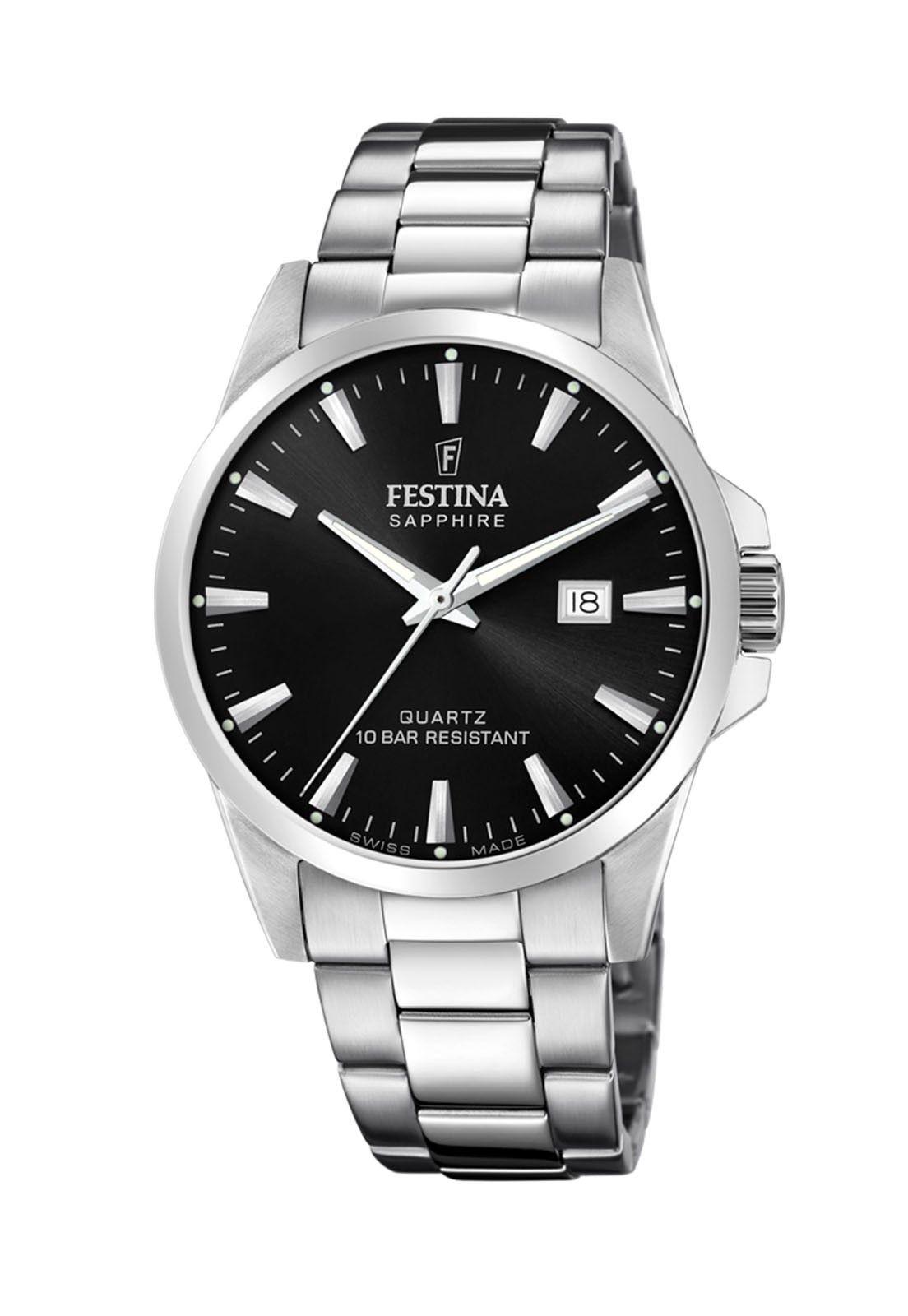 Reloj F20024/4 Festina Swiss Negro Hombre Swiss Made-0