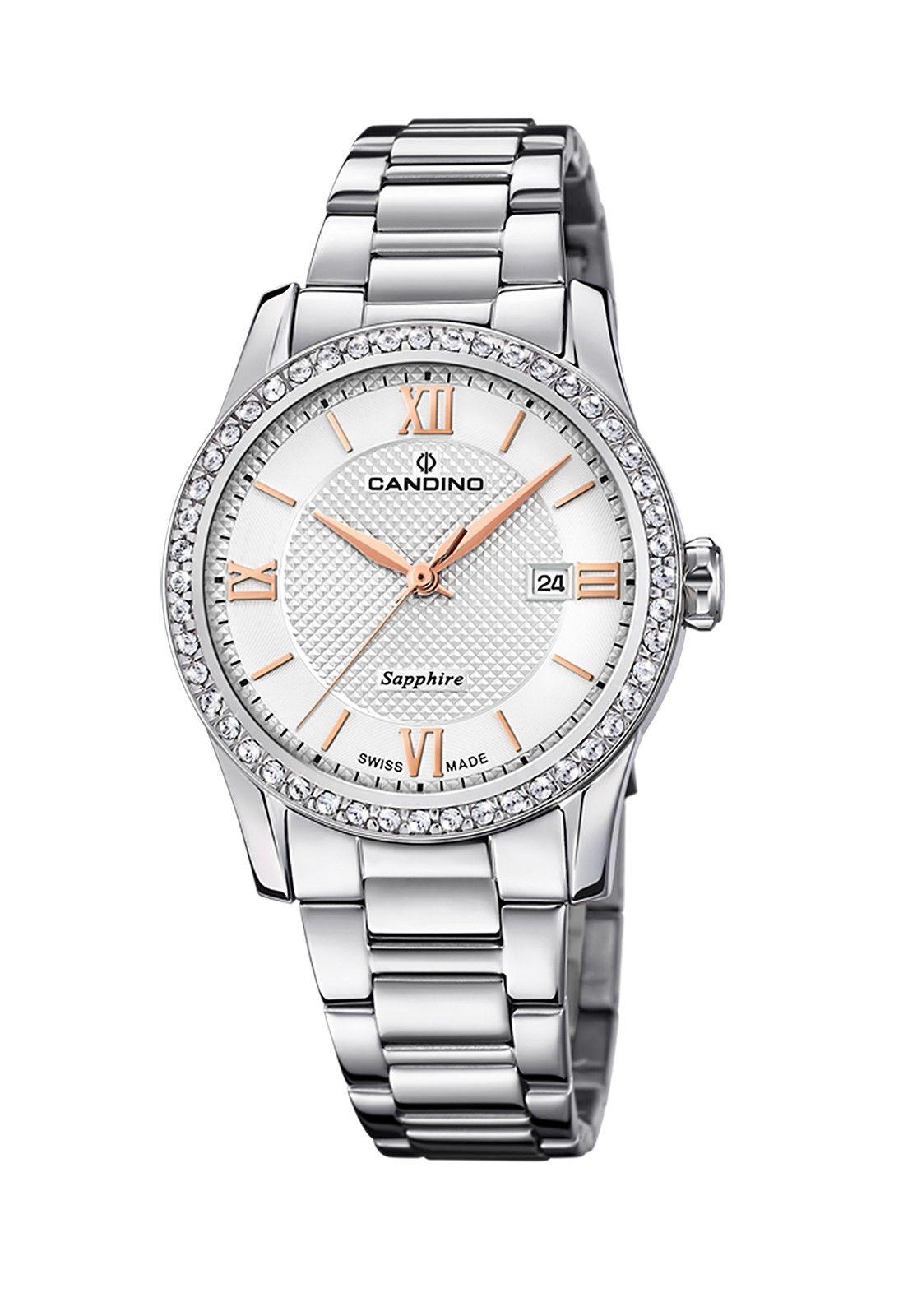 Reloj C4740/1 Candino Swiss Plateado Mujer Couples Classic-0