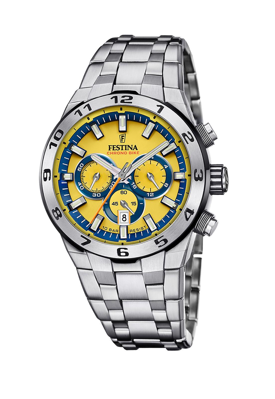 Reloj F20670/4 Festina Amarillo Hombre Chrono Bike-0
