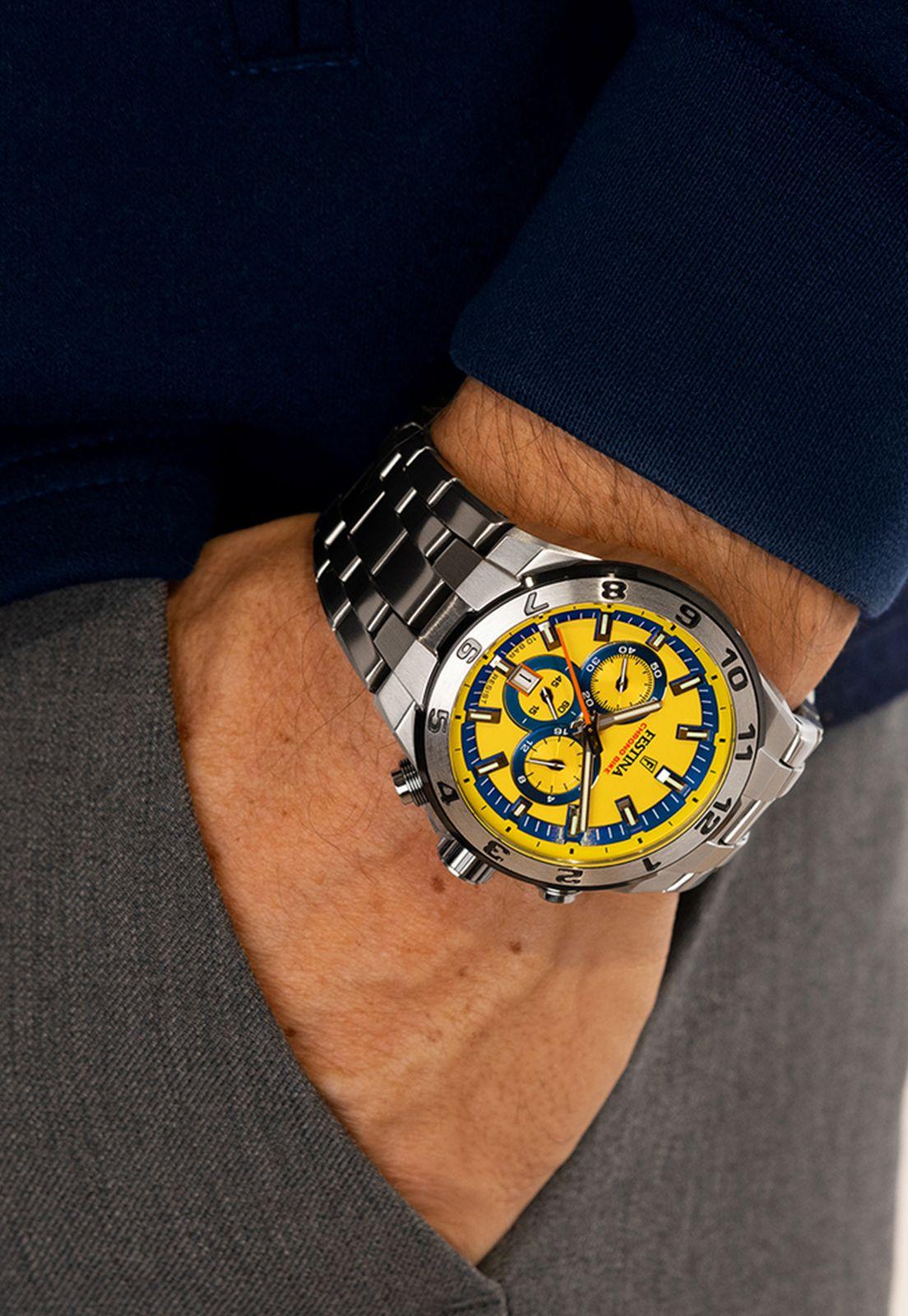 Reloj F20670/4 Festina Hombre Plateado Chrono Bike-3