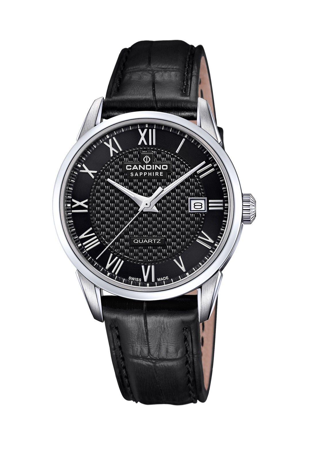 Reloj C4712/D Candino Swiss Negro Hombre Couple Classic-0