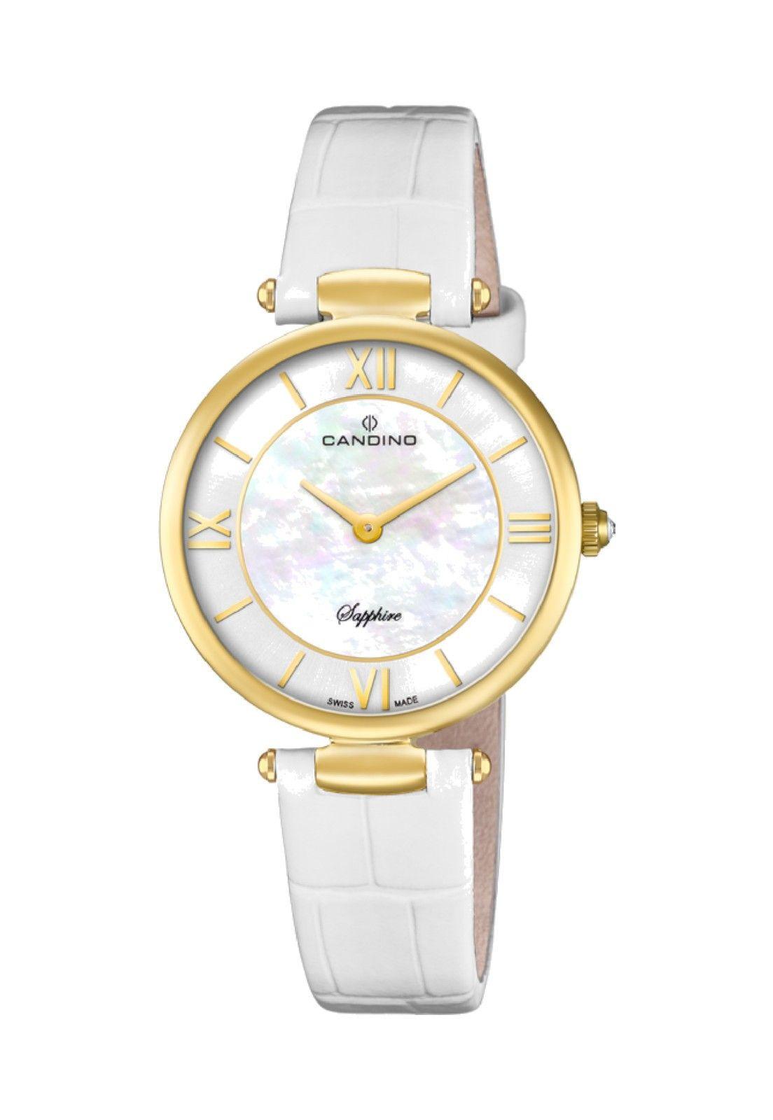 Reloj C4670/1 Candino Blanco Mujer Elegance Flair-0