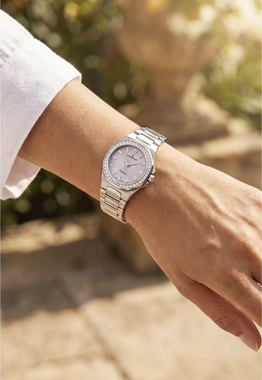 Reloj C4753/7 Candino Swiss Mujer Plateado Newness-2