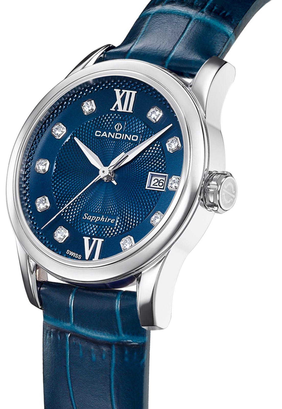 Reloj C4736/2 Candino Swiss Azul Mujer Couples Classic-3