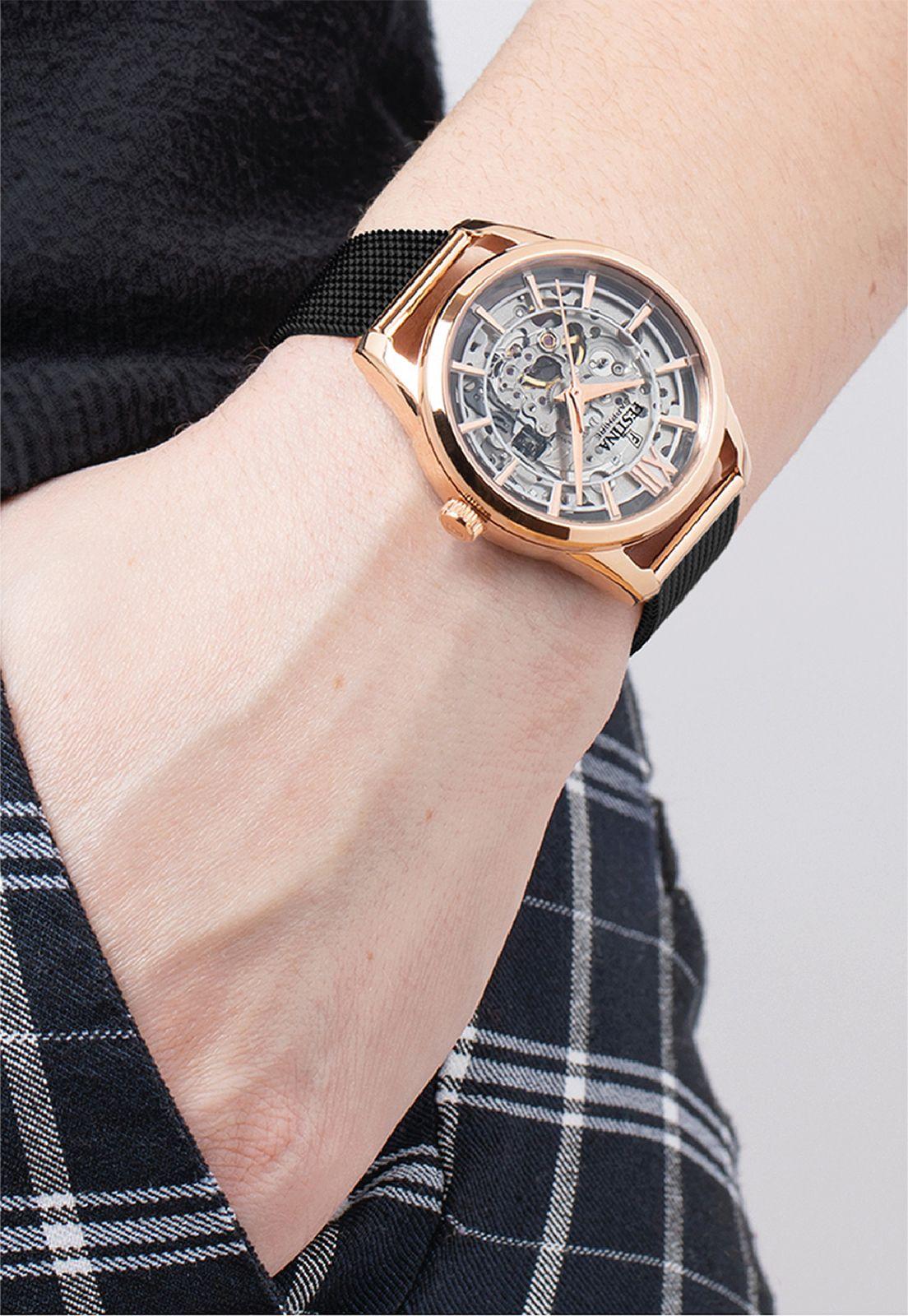 Reloj F20628/3 Festina Transparente Mujer Automático-2