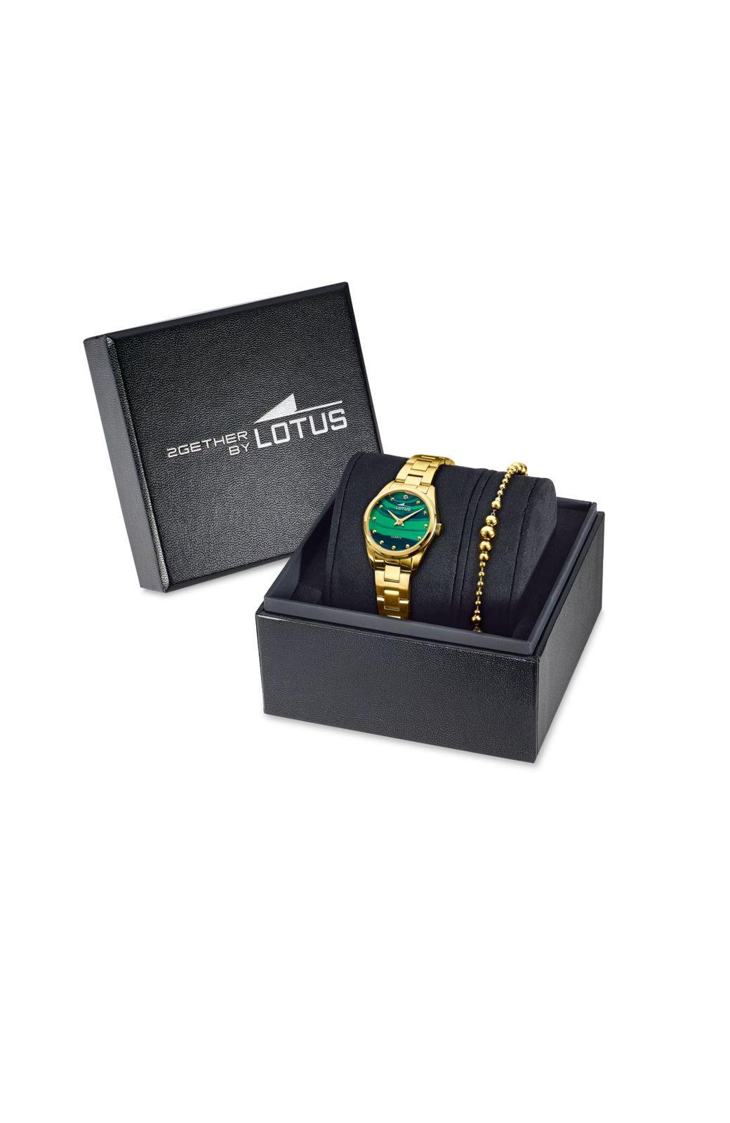 Reloj 19007/3 Lotus Verde Mujer 2Gether-2