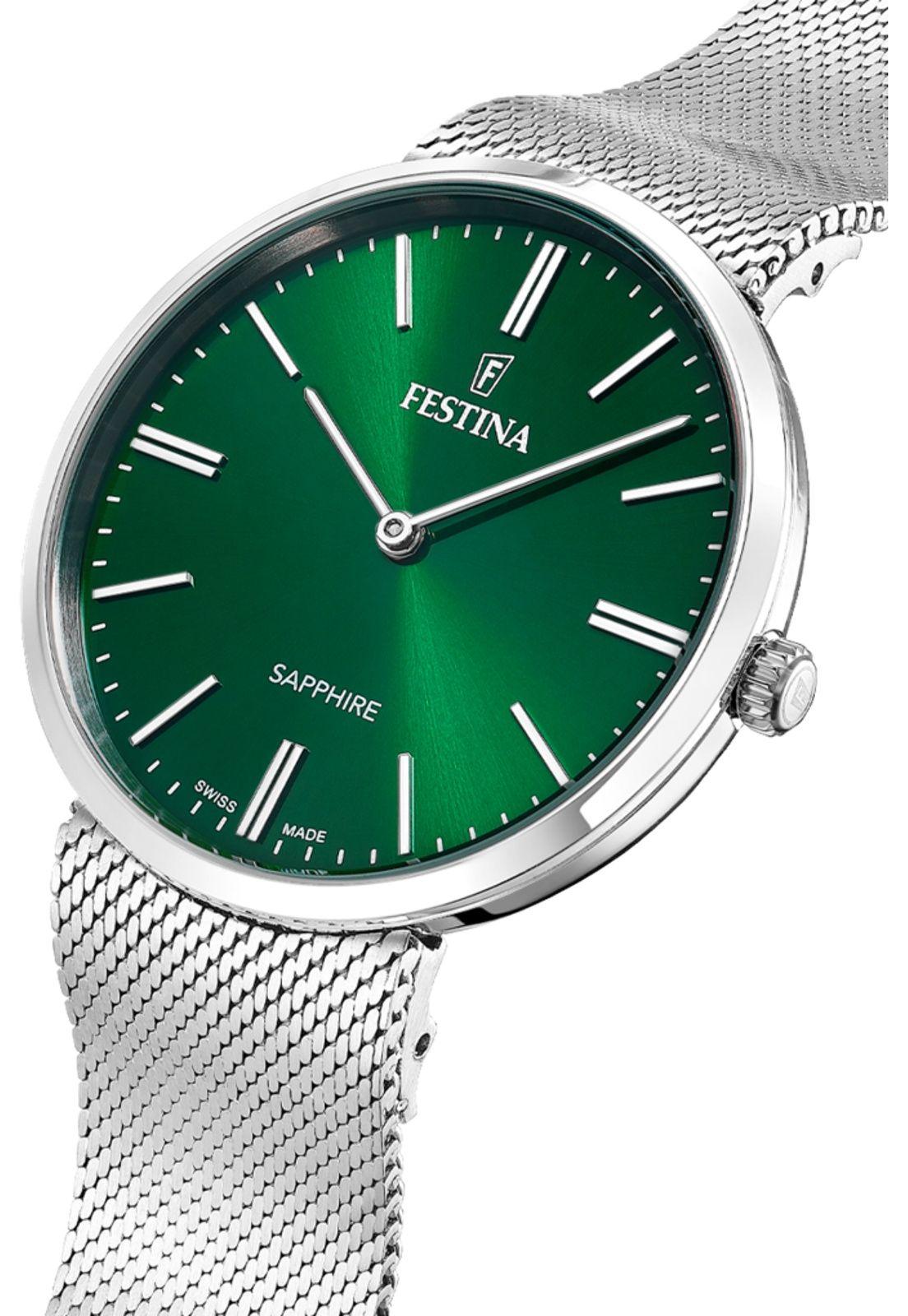 Reloj F20074/3 Festina Swiss Verde Hombre GRACE-2