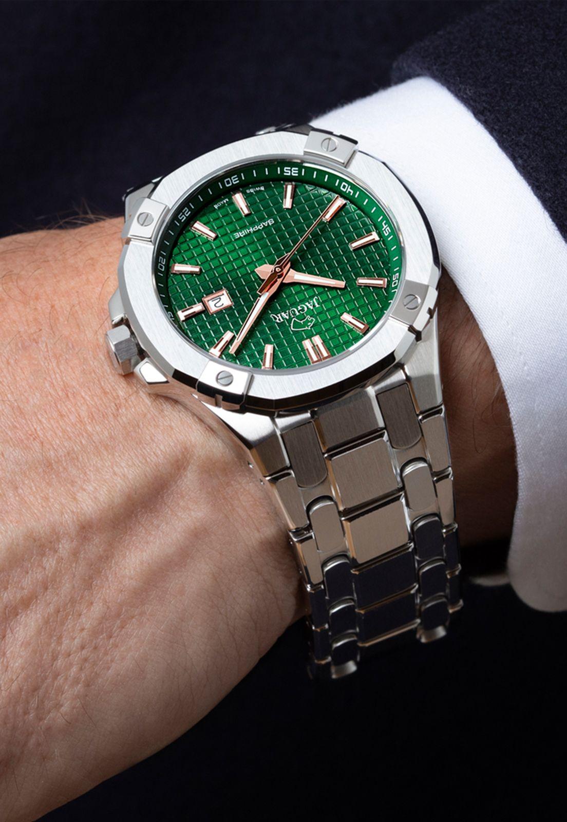 Reloj J1009/3 Jaguar Swiss Verde Hombre Diplomatic-3