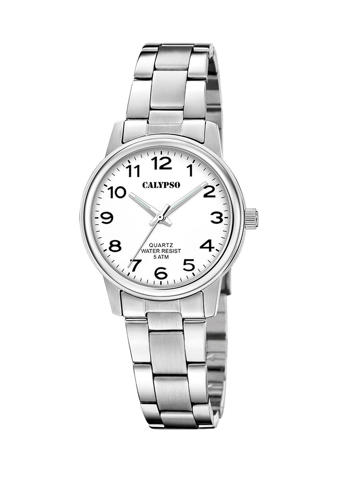 Reloj K5865/1 Calypso Blanco Mujer Basic-0