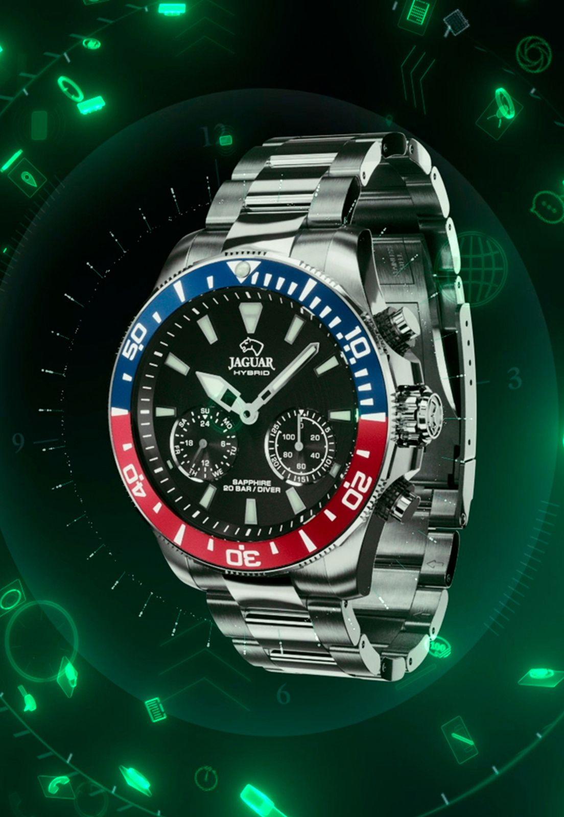 Reloj J888/4 Jaguar Negro Hombre Hybrid-3