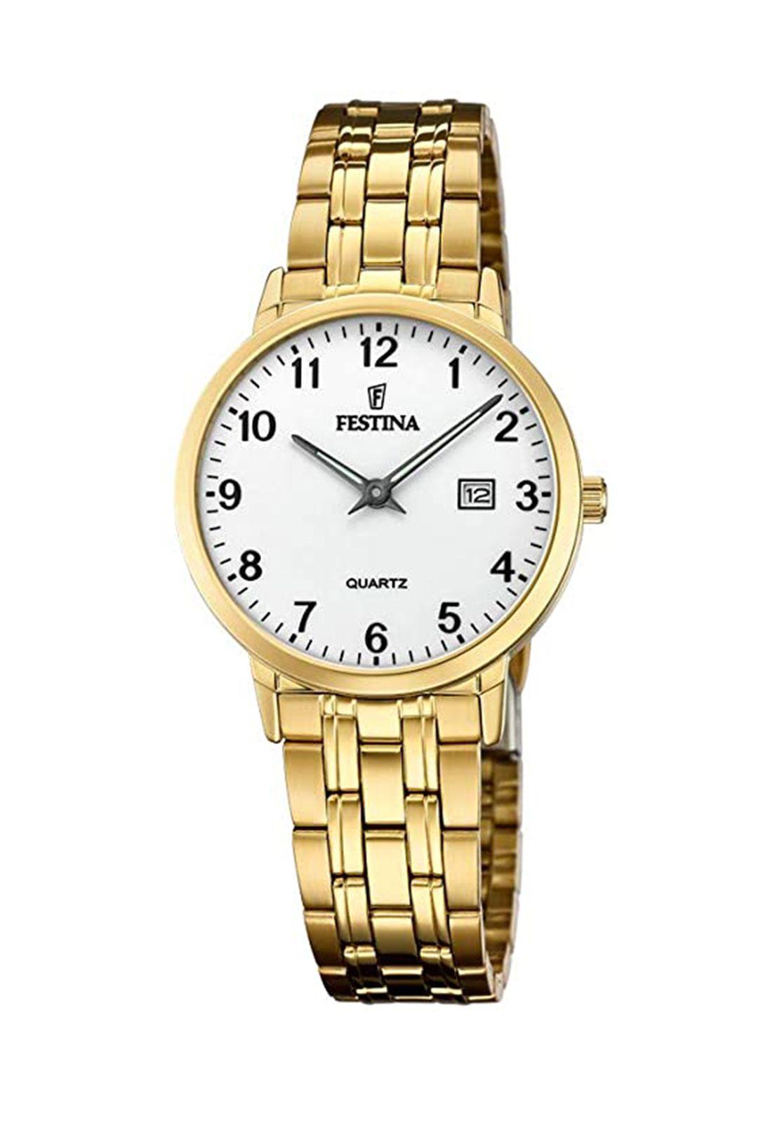Reloj F20514/1 Festina Blanco Mujer Acero Clasico-0
