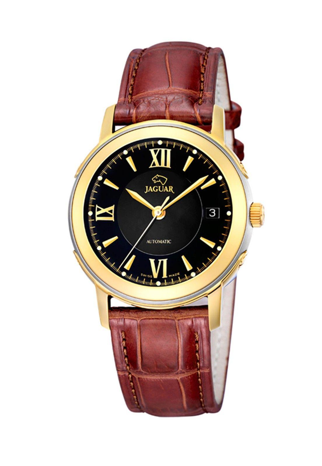 Reloj J952/2 Jaguar Negro Hombre Coleccion 1938-0