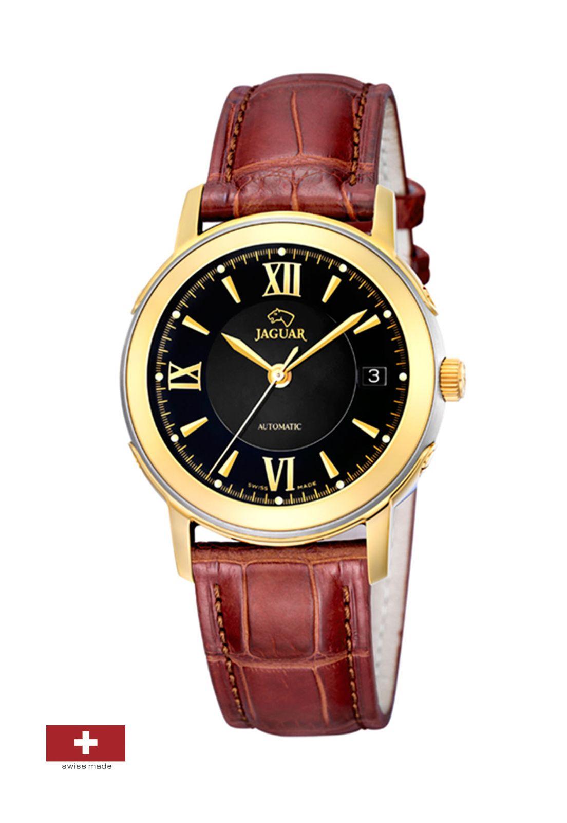 Reloj J952/2 Jaguar Negro Hombre Coleccion 1938-1