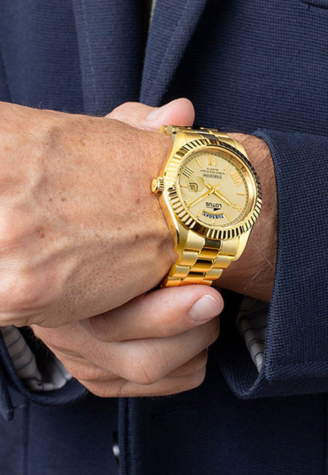 Reloj 18857/1 Lotus Dorado Hombre The Ambassadors Collection-1