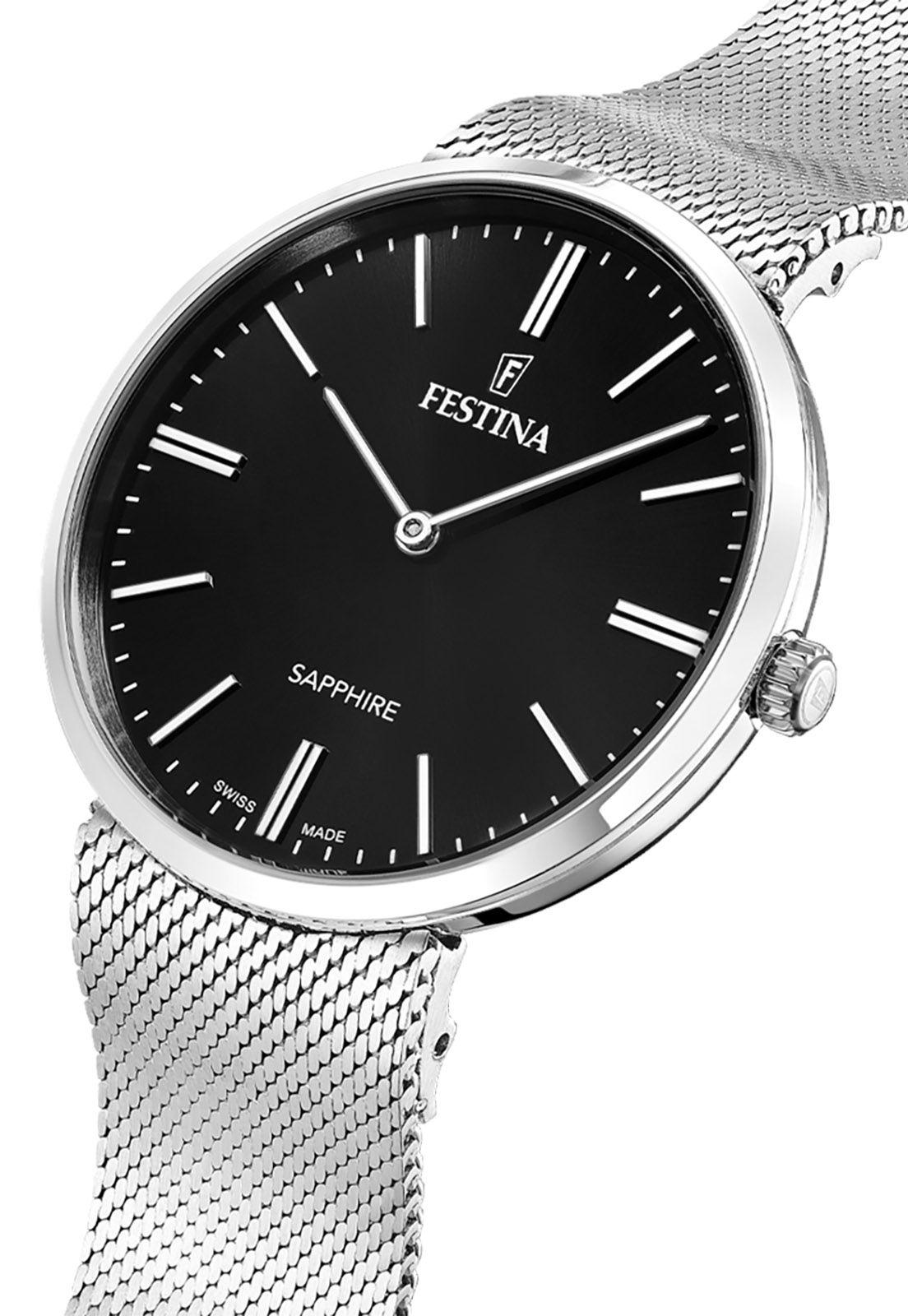 Reloj F20074/4 Festina Swiss Negro Hombre Grace-2