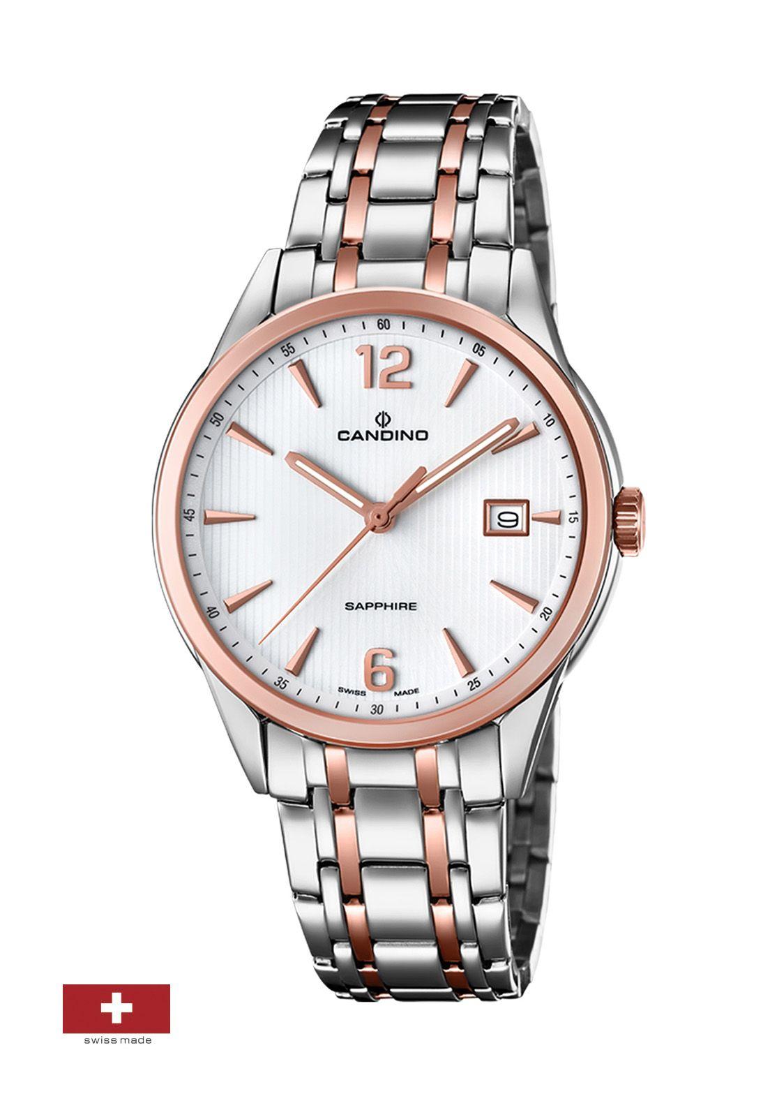 Reloj C4616/2 Candino Blanco Hombre Classic Timeless-1