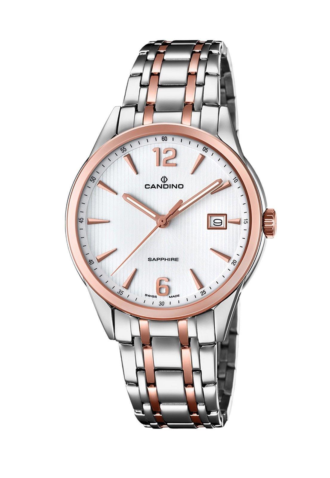 Reloj C4616/2 Candino Blanco Hombre Classic Timeless-0