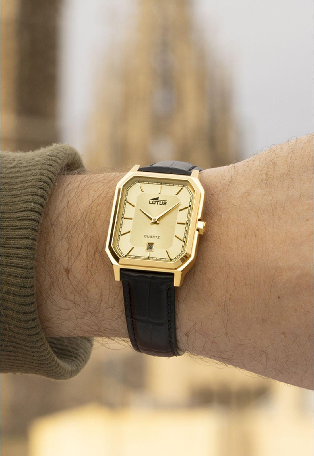 Reloj 19081/3 Lotus Hombre Negro Crono Deportivo-4
