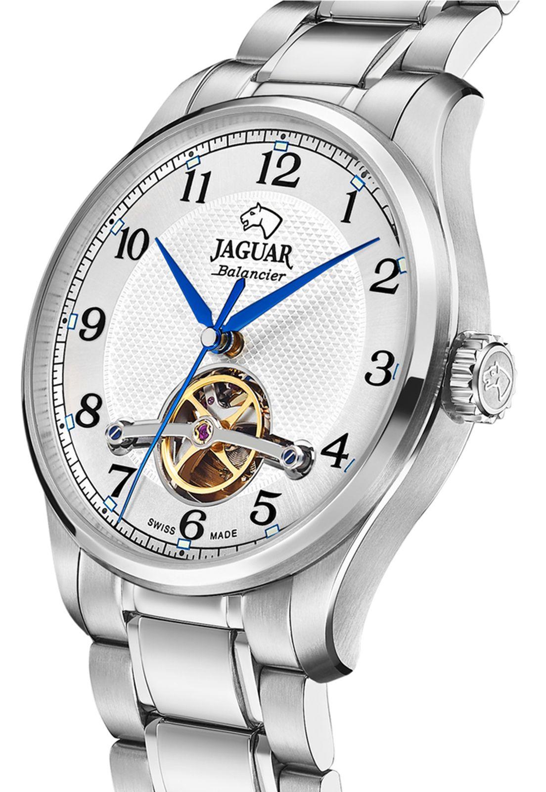 Reloj J965/1 Jaguar Plateado Hombre Automatico-3