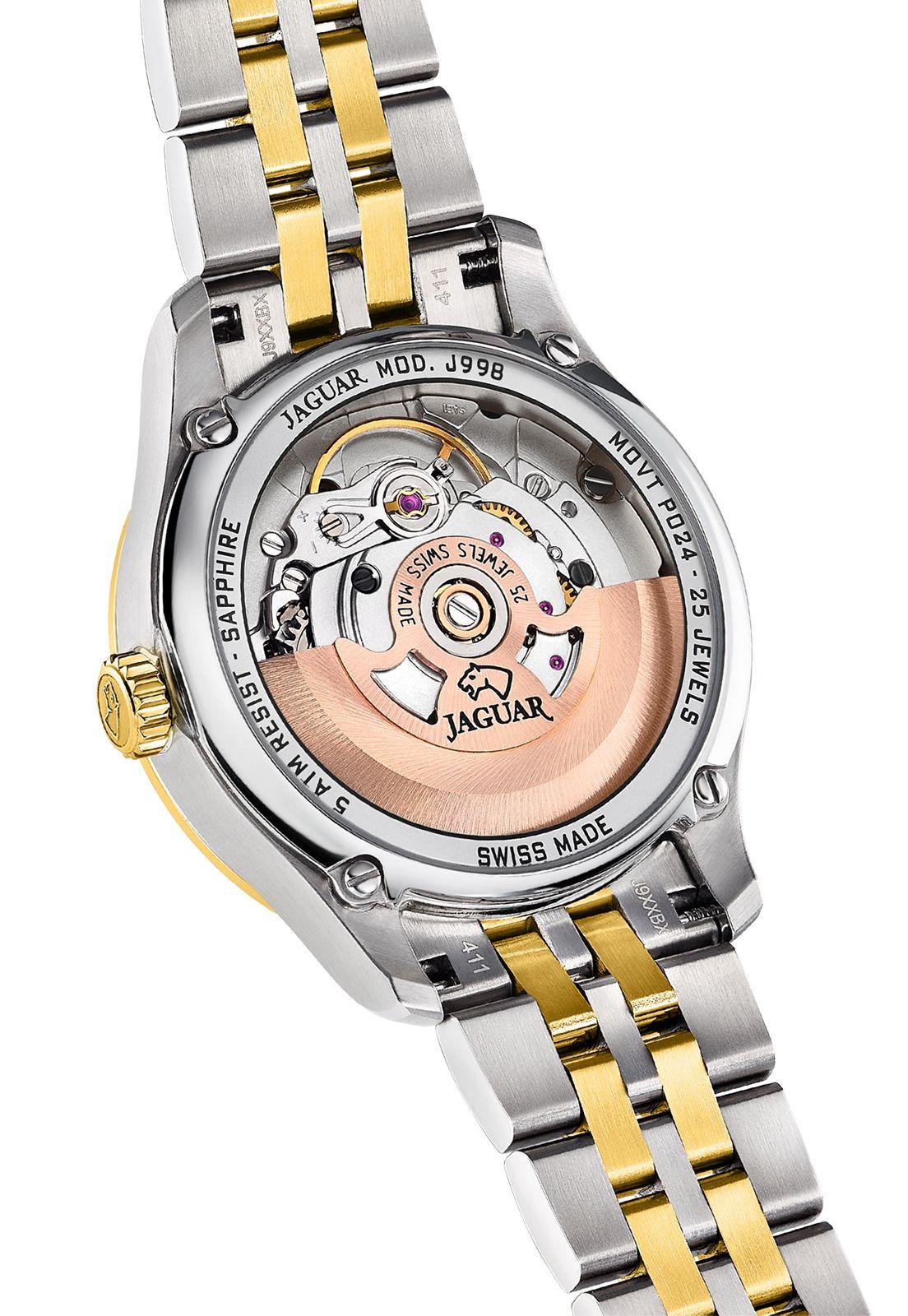Reloj J998/1 Jaguar Swiss Blanco Mujer Automático-3