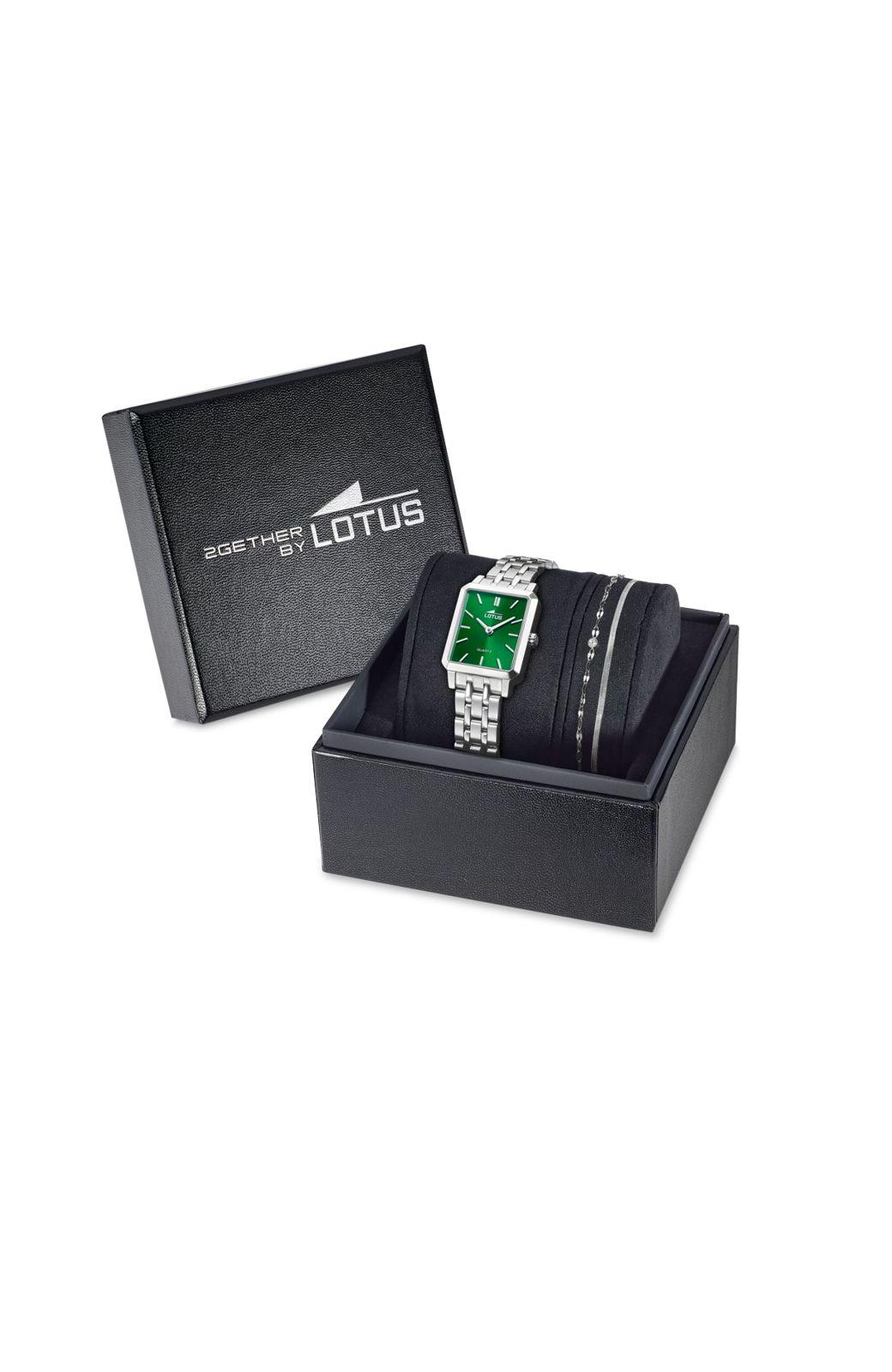 Reloj 19008/6 Lotus Verde Mujer 2Gether-2