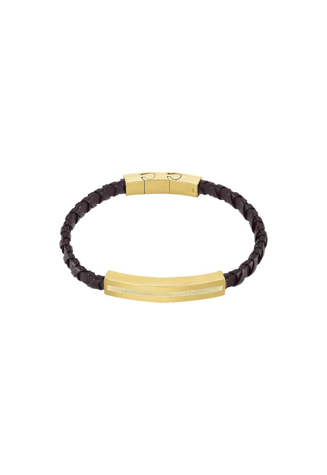 Pulsera LS2625-2/4 Lotus Style Hombre Dorado Men Basic-0