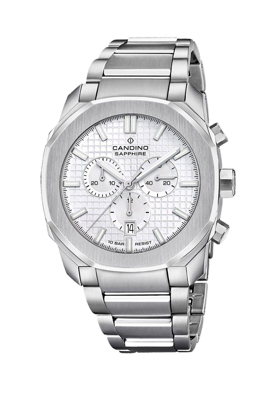 Reloj C4746/5 Candino Swiss Plata Hombre Couple Sport-0