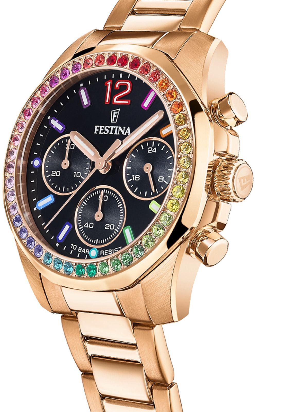 Reloj F20639/3 Festina Negro Mujer Boyfriend Collection-2