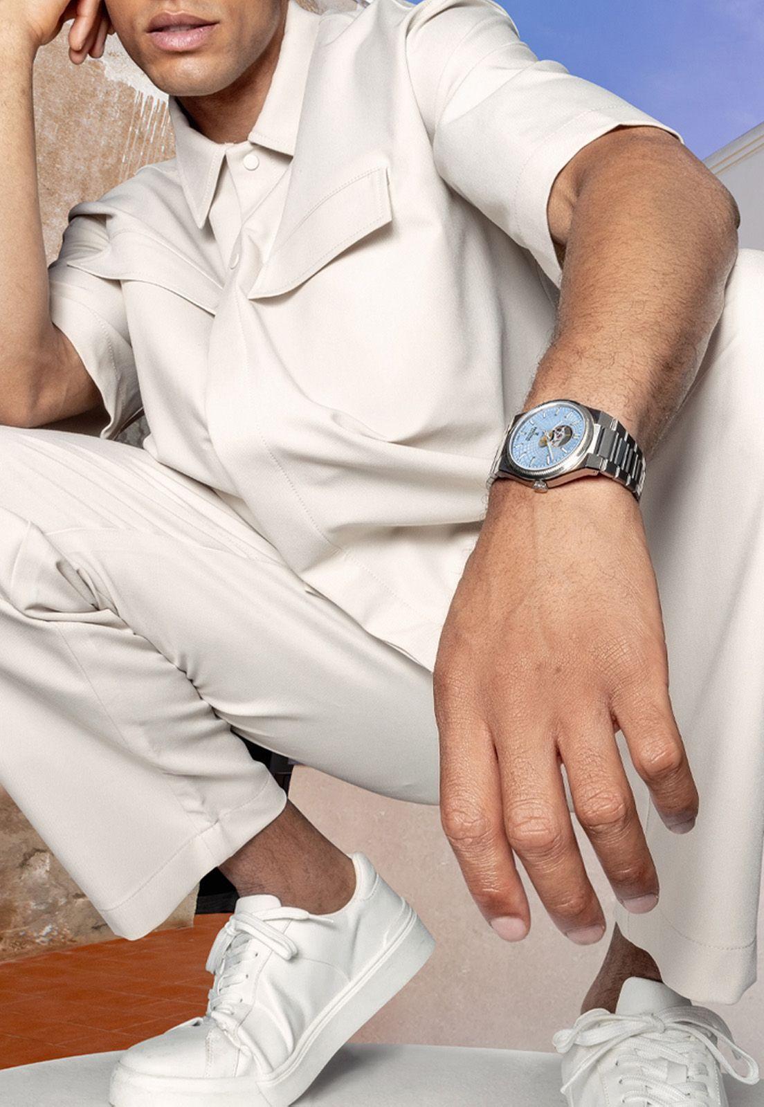 Reloj F20053/5 Festina Swiss Azul Hombre Automático-3