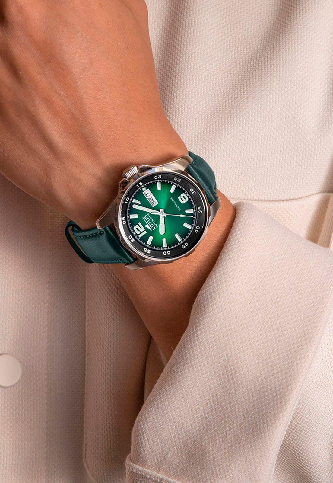 Reloj 18998/3 Lotus Verde Hombre Automático-1