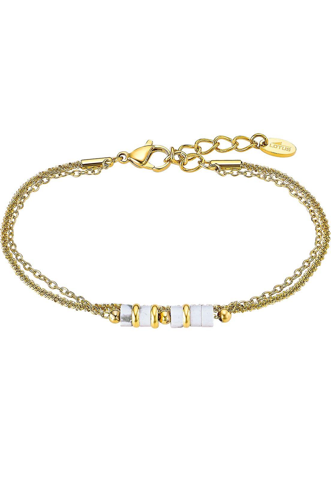 Pulsera Ls2561-2/1 Lotus Style Dorado Mujer Bliss-0