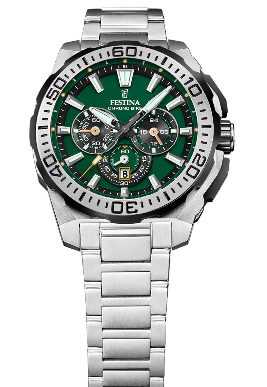 Reloj F20724/3 Festina Verde Hombre Chrono Bike-3