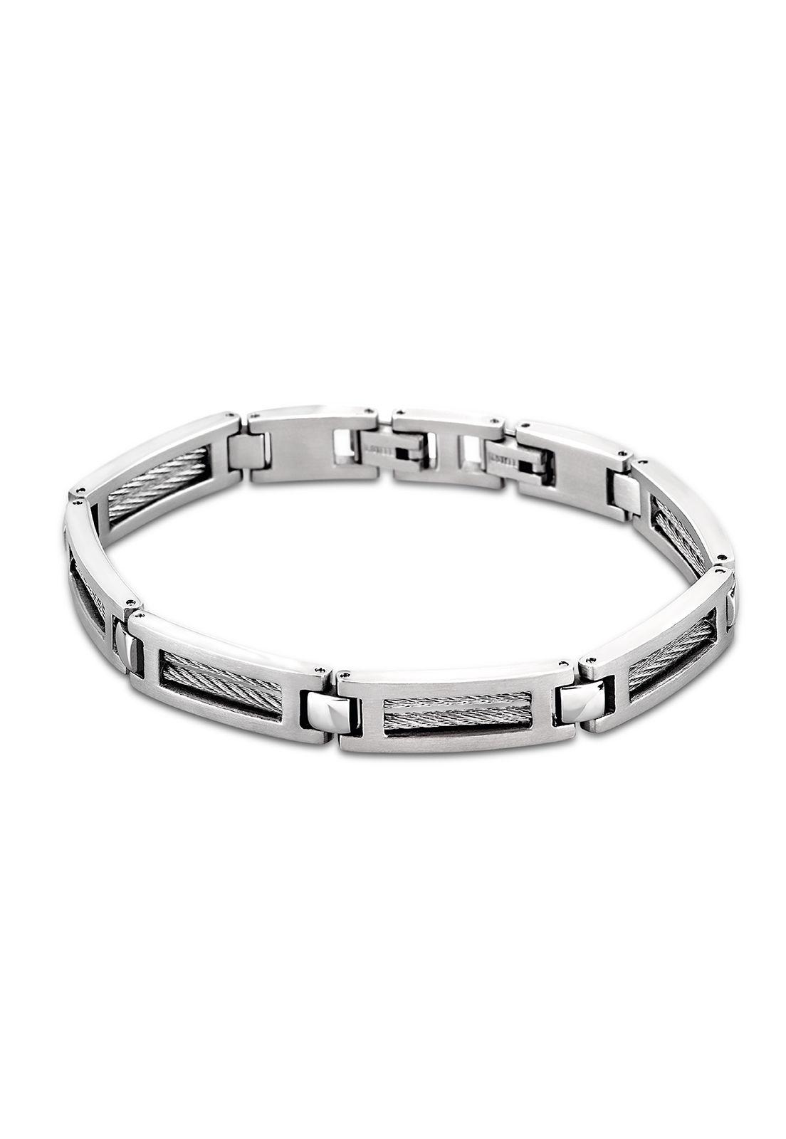 Pulsera LS1507-2/1 Lotus Style Hombre Men In Black-0