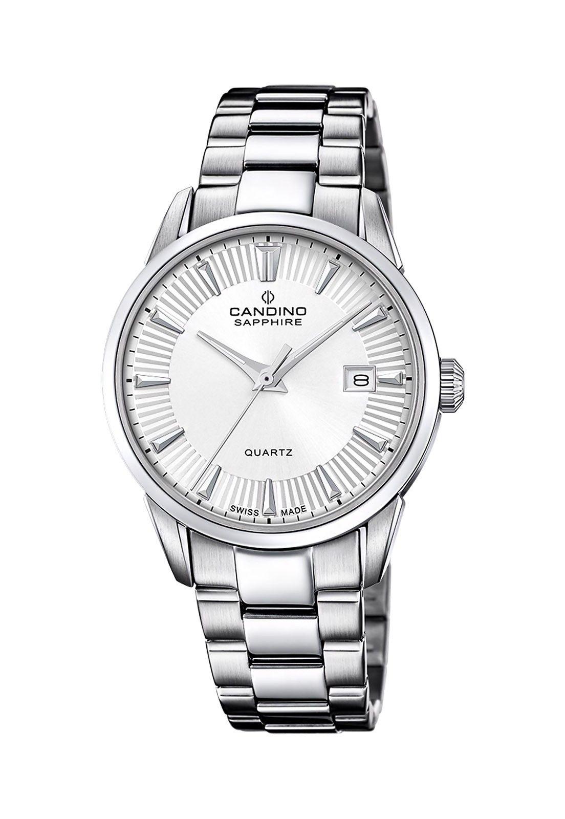 Reloj C4711/E Candino Swiss Plateado Hombre Couples Classic-0
