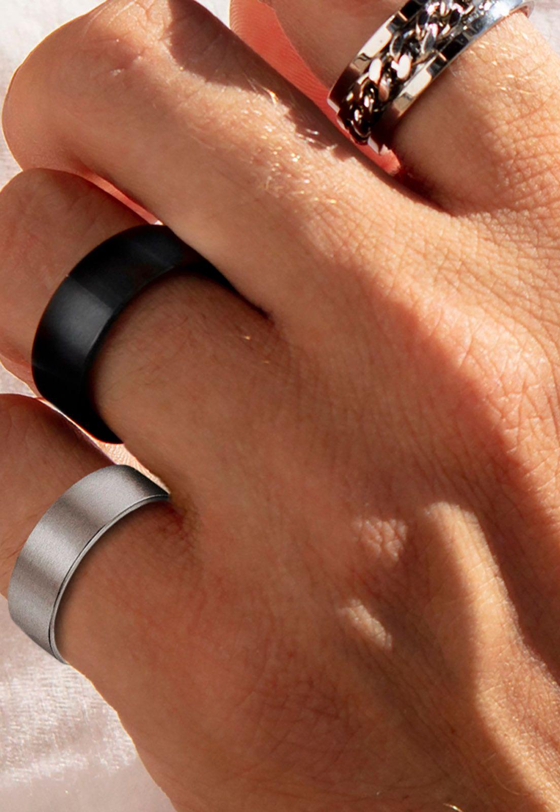 Anillo LS2397-3/120 Lotus Style Hombre Dark Style-1