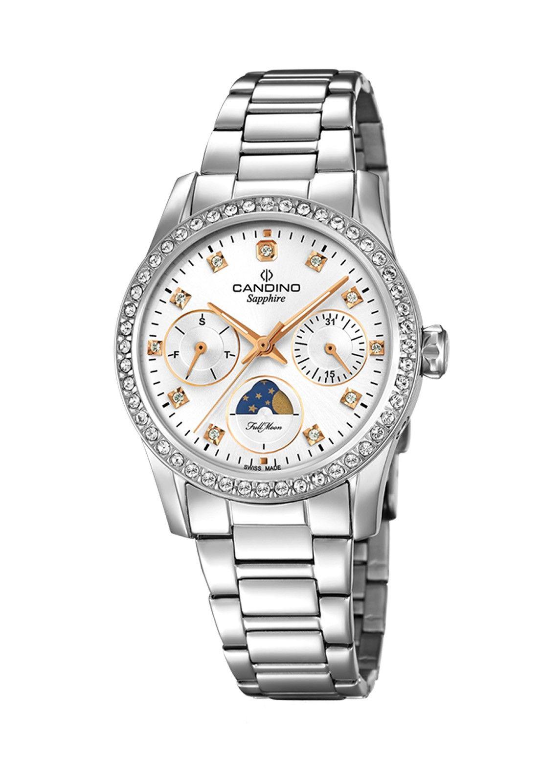 Reloj C4686/1 Candino Blanco Mujer Elegance D-Light-0