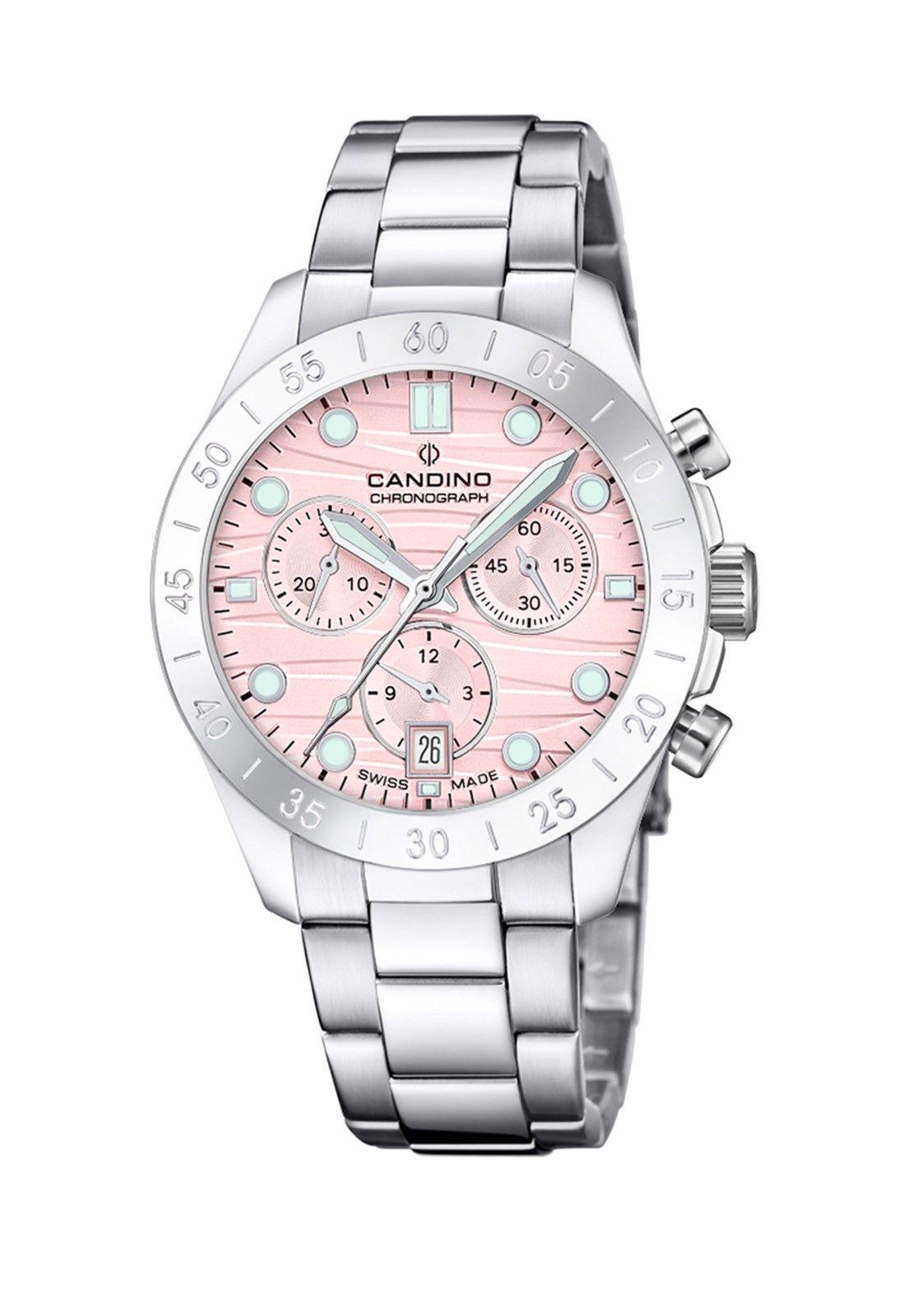 Reloj C4783/2 Candino Swiss Mujer Plateado Gents Sport-0