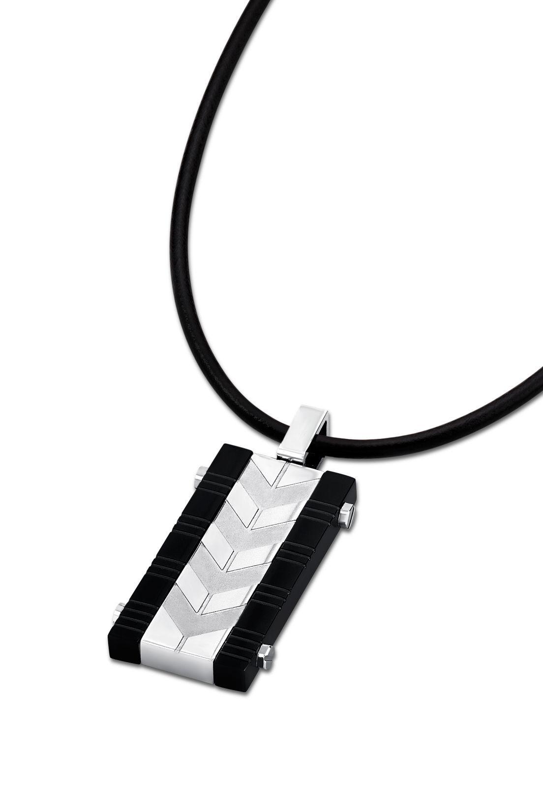 Collar LS1729-1/2 Lotus Style Hombre Men In Black-0