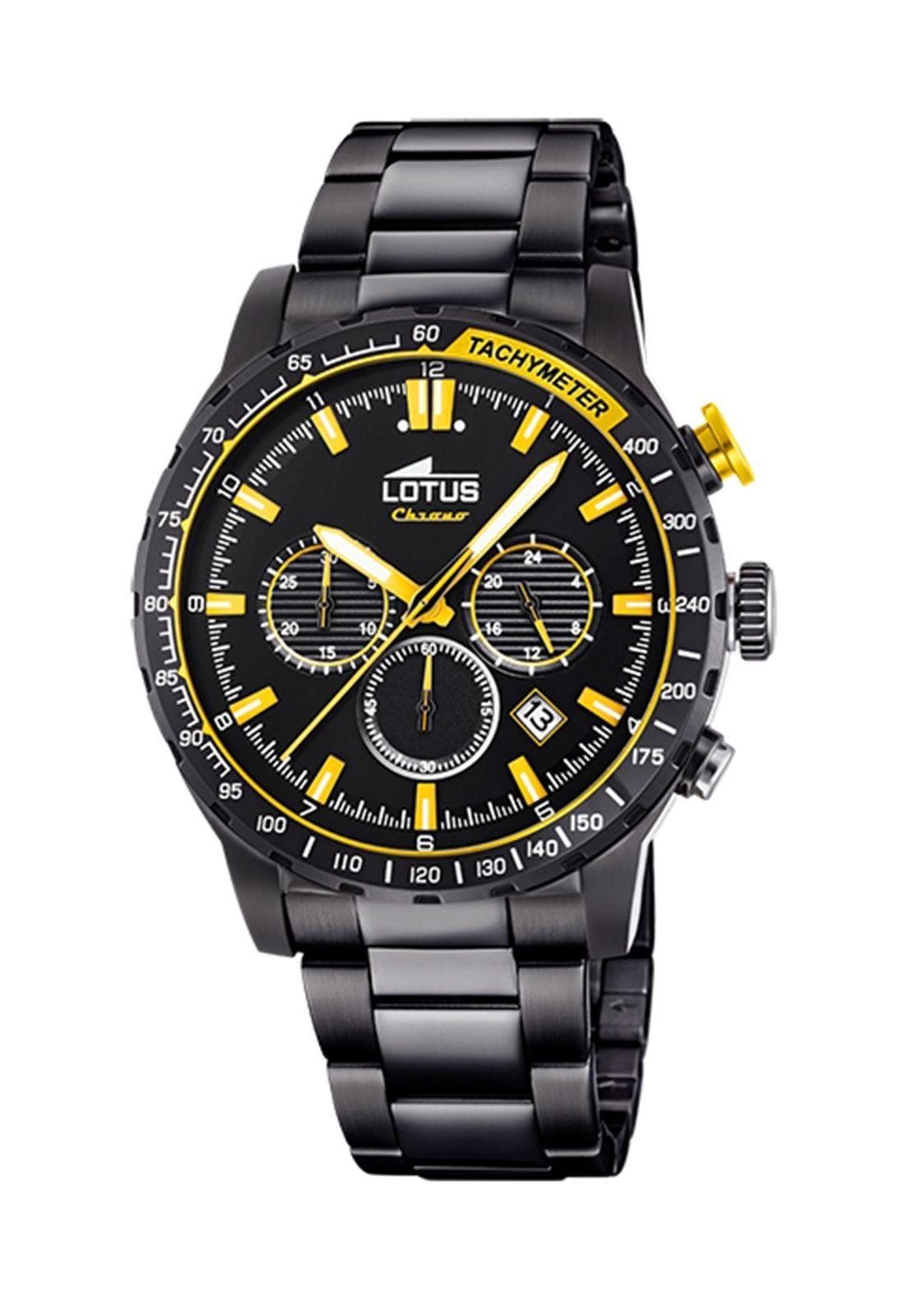 Reloj 18588/A Lotus Negro Hombre Lotus R-0