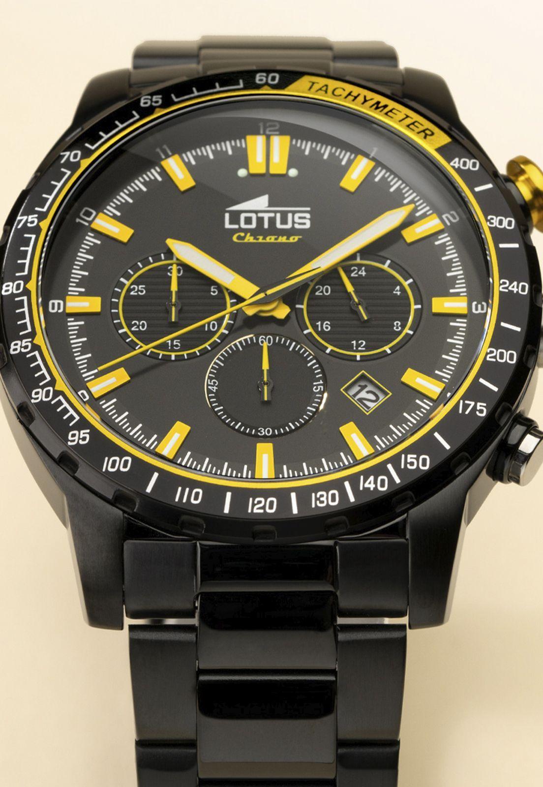 Reloj 18588/A Lotus Negro Hombre Lotus R-1