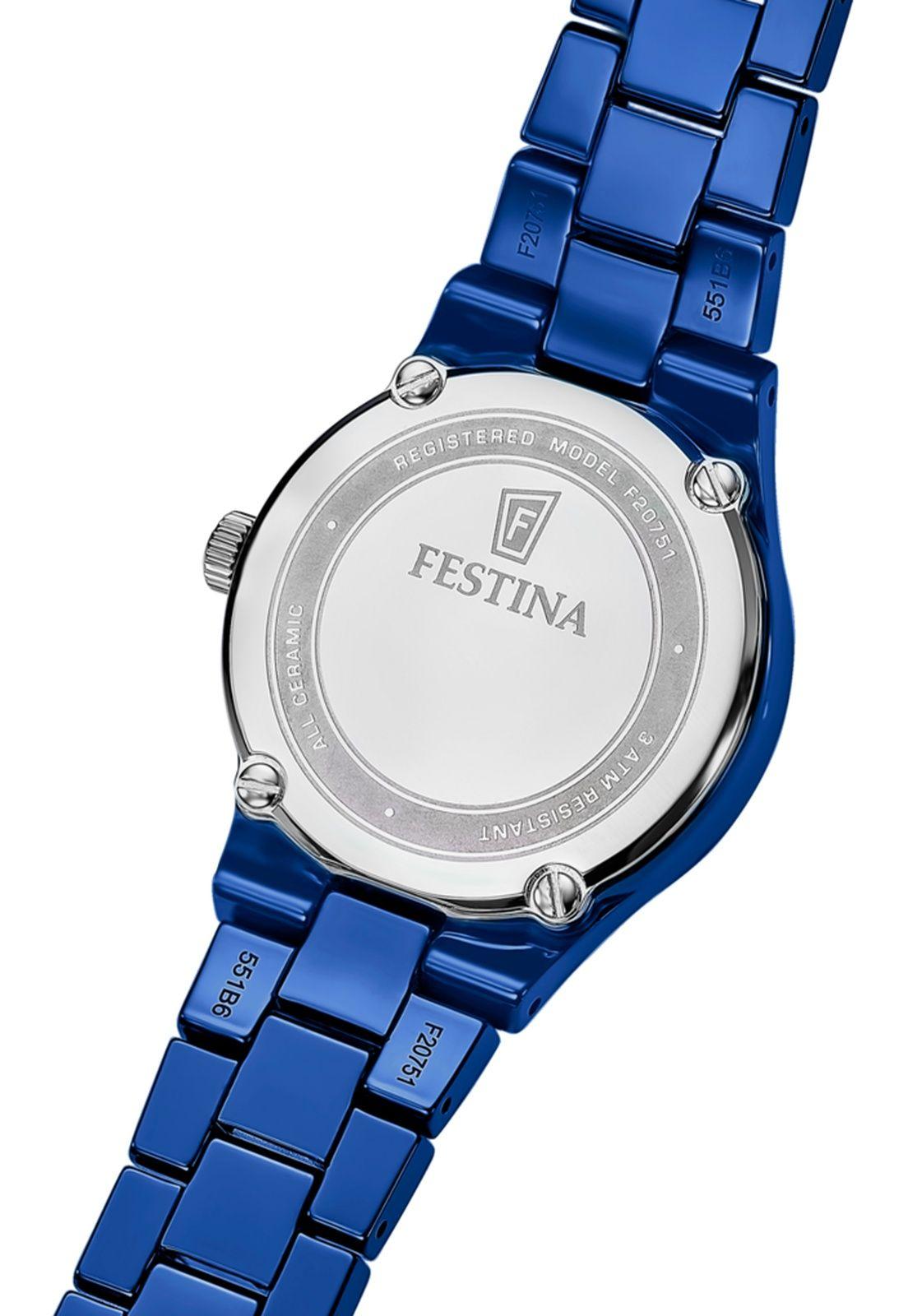 Reloj F20751/5 Festina Azul Mujer Ceramic-2