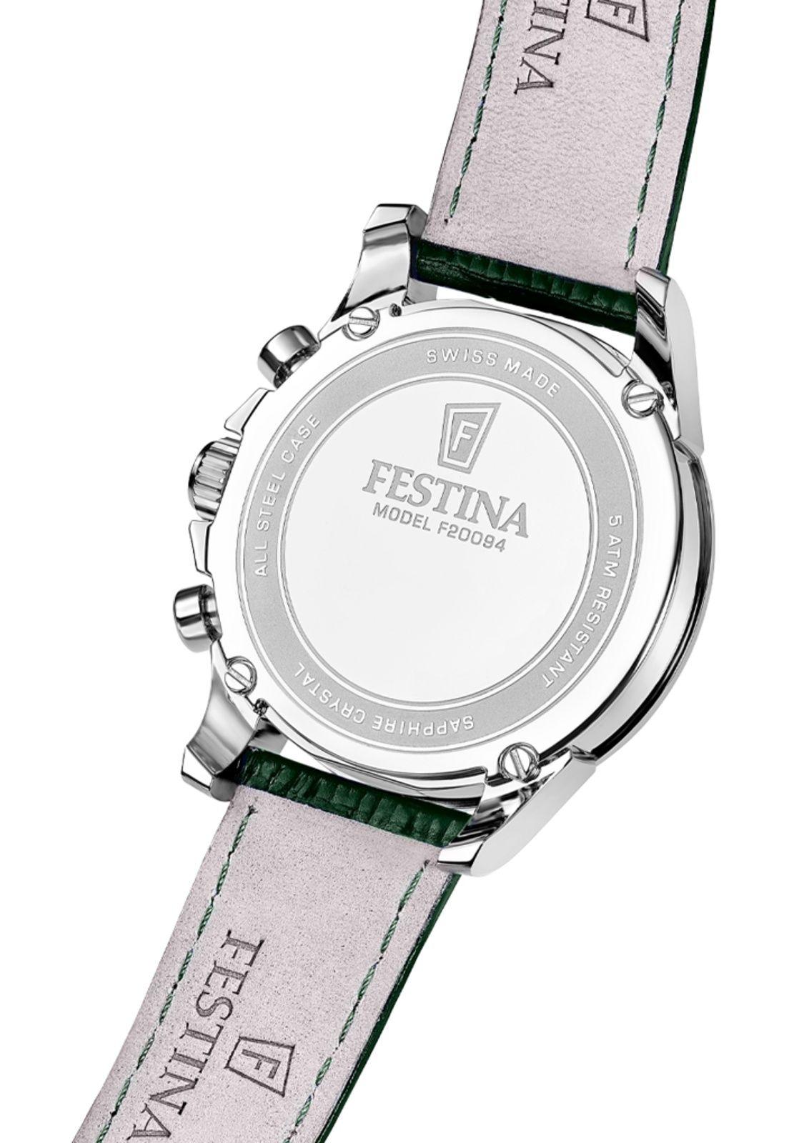 Reloj F20094/4 Festina Swiss Verde Hombre Chrono-2