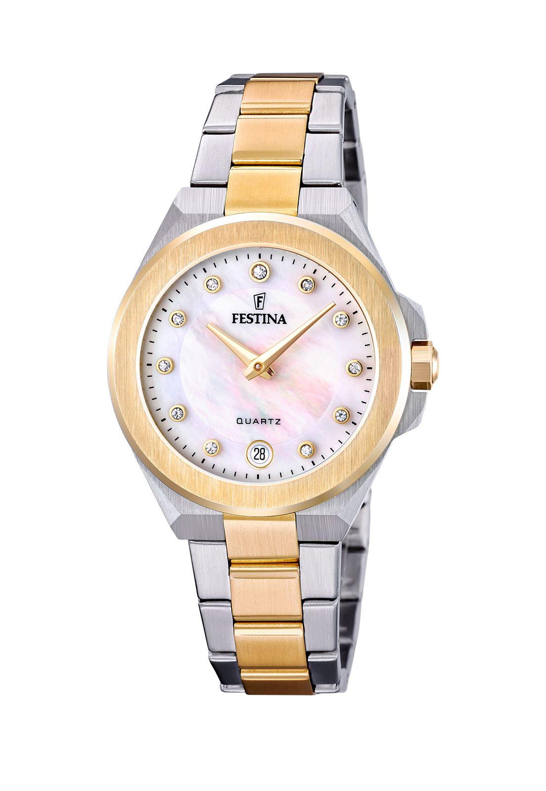 Reloj F20702/1 Festina Blanco Nácar Mujer Mademoiselle-0