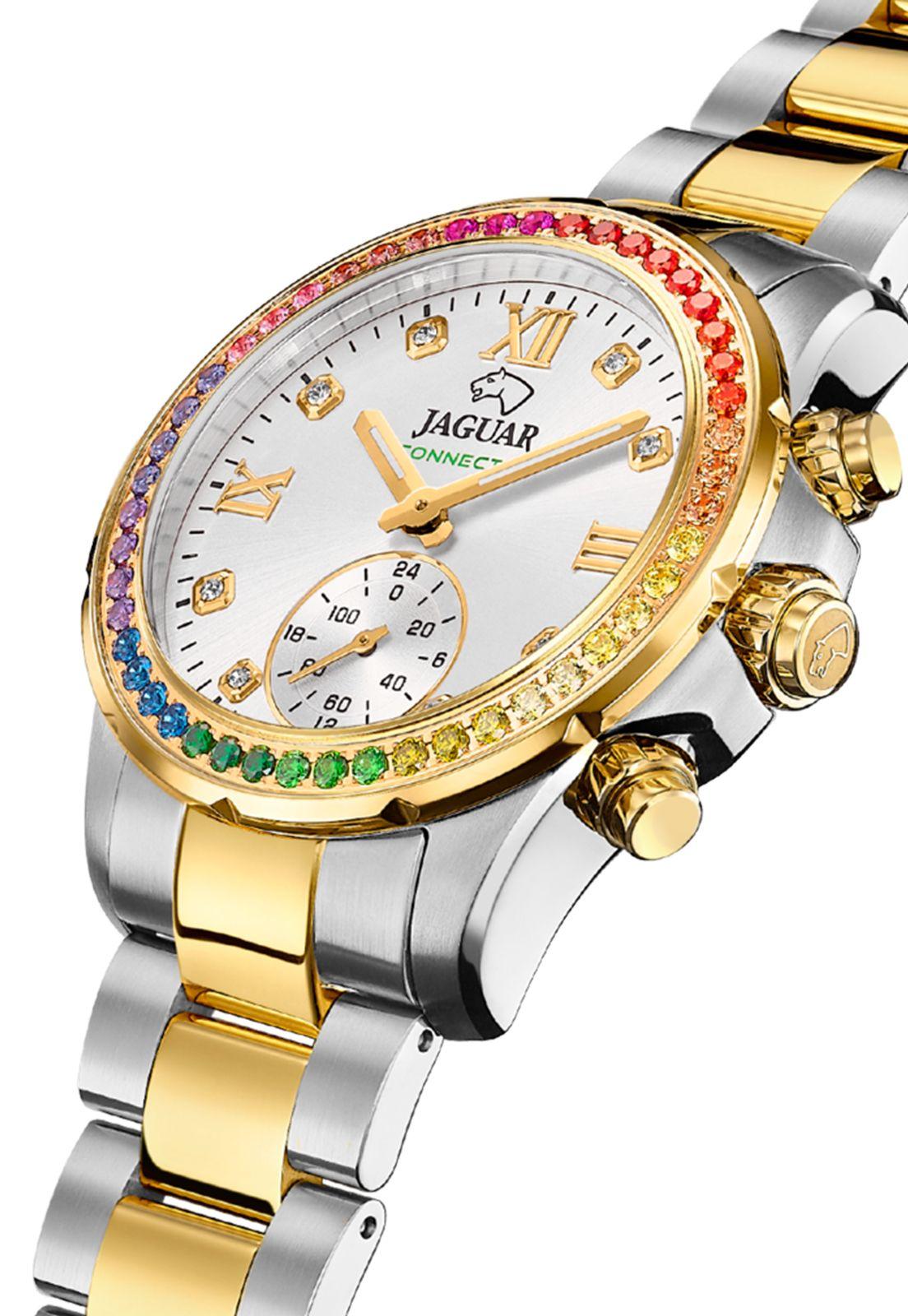Reloj J982/4 Jaguar Plateado Mujer Hybrid-3