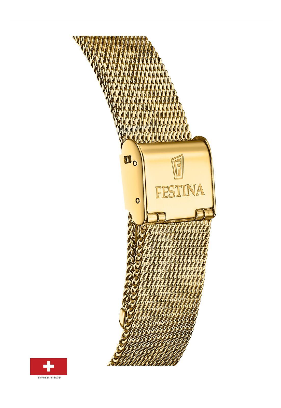 Reloj F20022/5 Festina Swiss Blanco Hombre Swiss Made-2