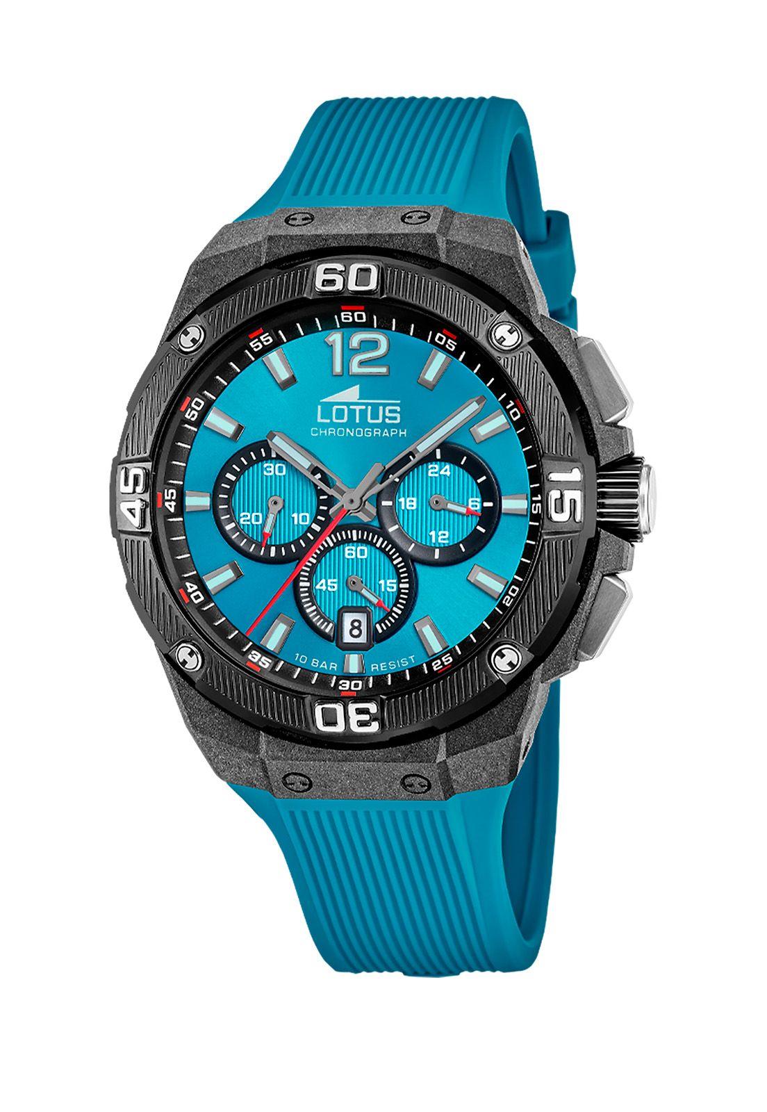 Reloj 18975/6 Lotus Turquesa Hombre Chrono-0