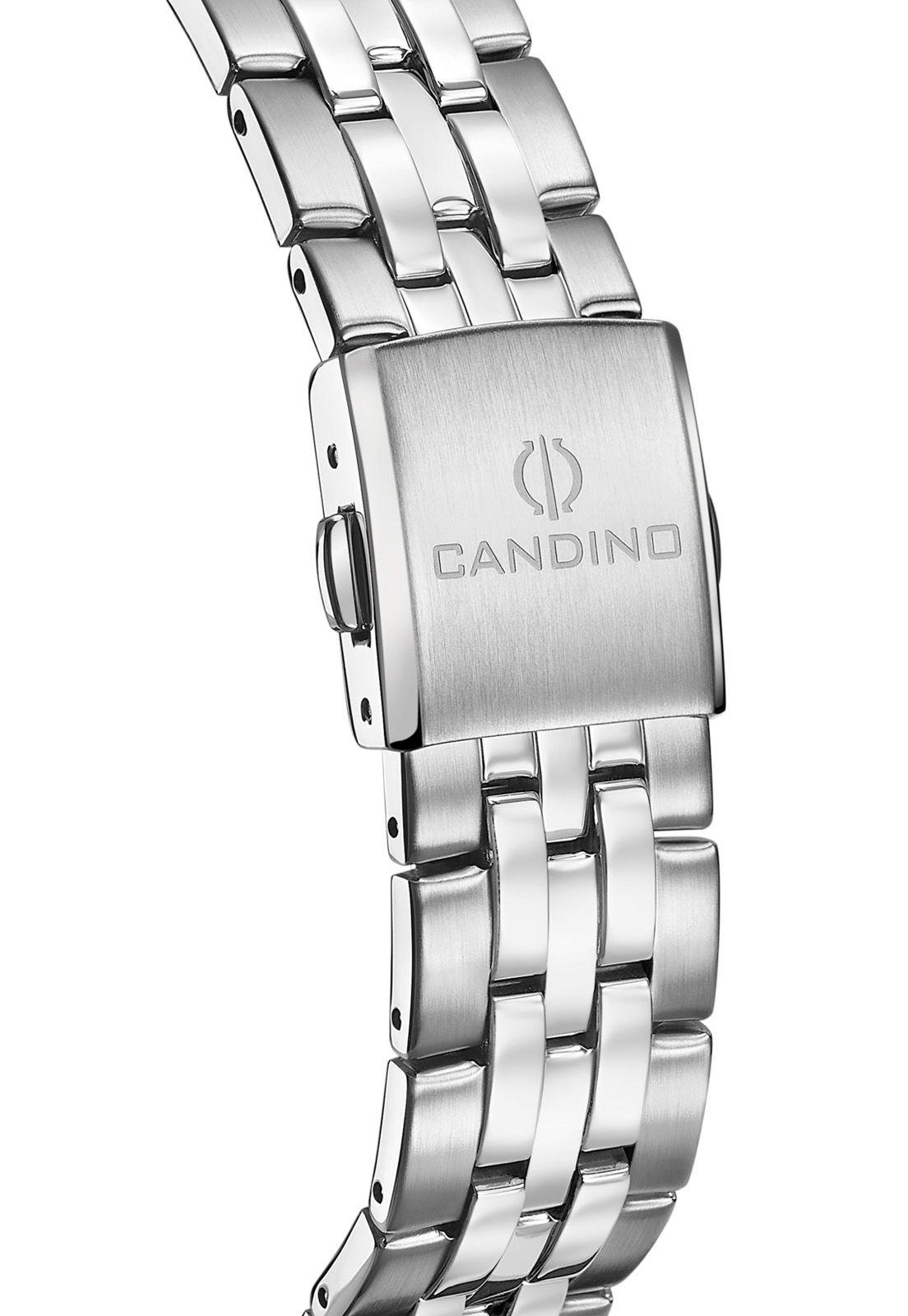 Reloj C4781/1 Candino Swiss Plateado Hombre Automático-2
