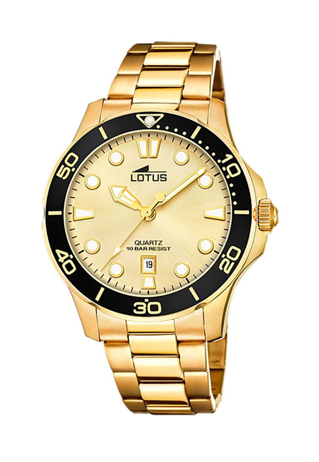 Reloj 18761/2 Lotus Champaña Hombre Crono Deportivo-0