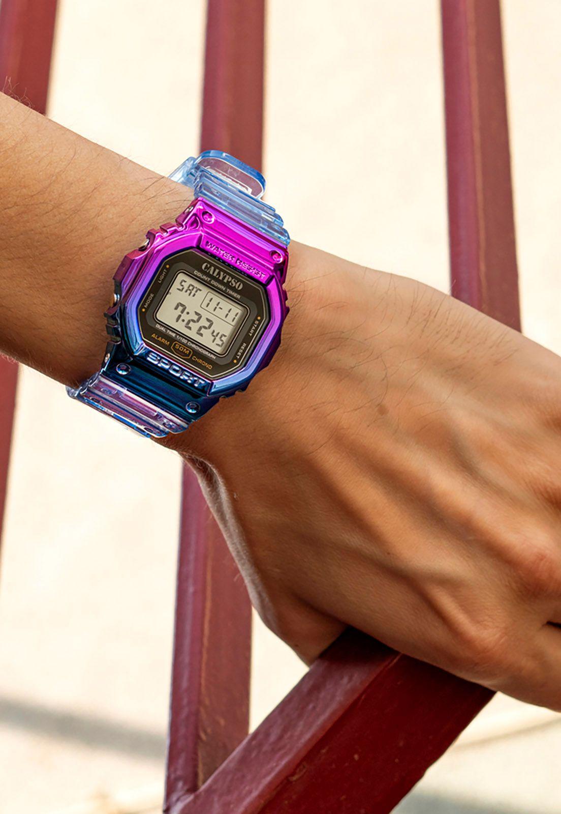 Reloj K5874/3 Calypso Lila Mujer Color Splash-1